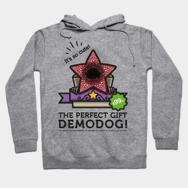 The perfect gift: Demodog! Stranger Things Demogorgon Parody Hoodie by udesign
